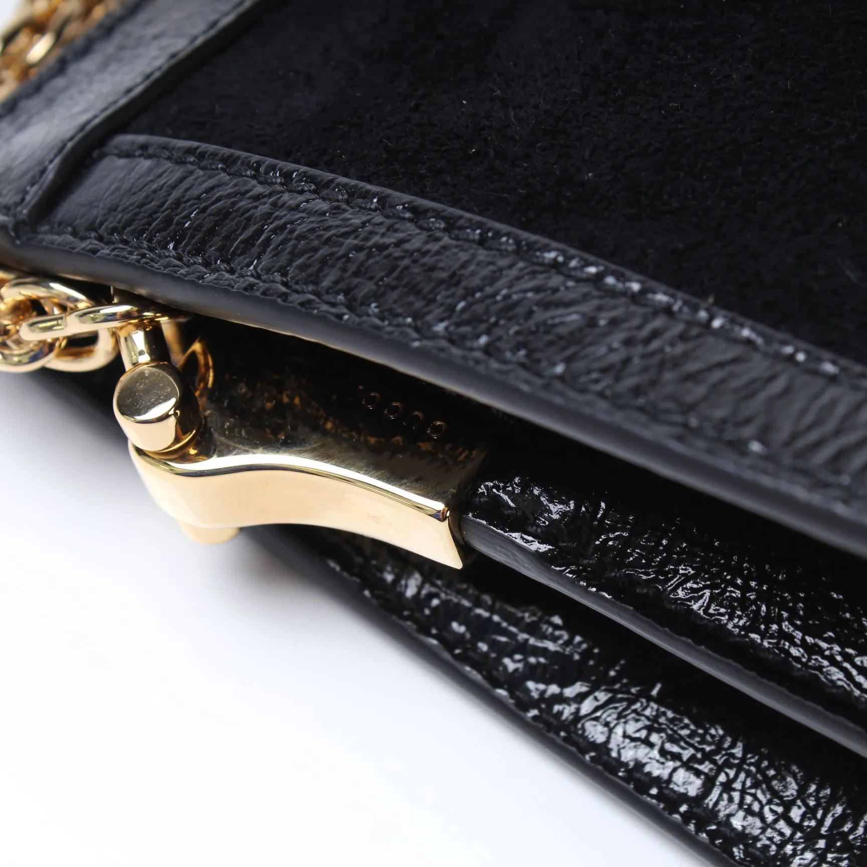 503877 Ophidia Suede Shoulder Small