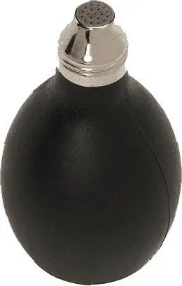 Black Barber Powder Puffer