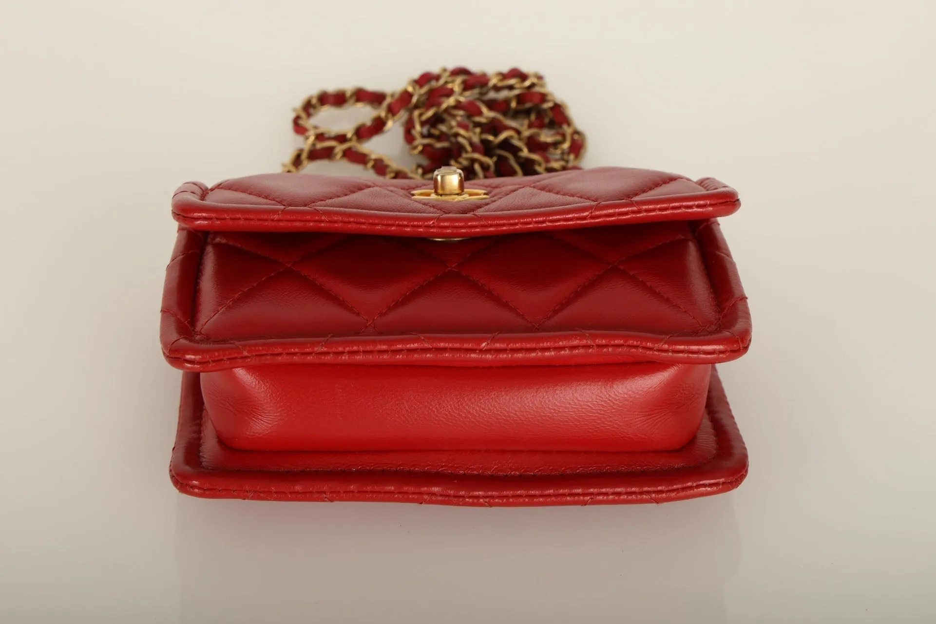 Chanel 2020 Calfskin Mini Crossbody Bag