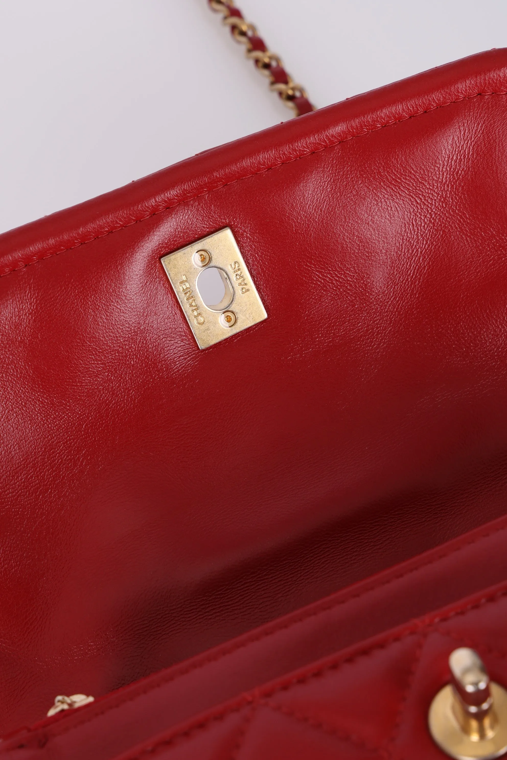 Chanel 2020 Calfskin Rectangular Flap Bag