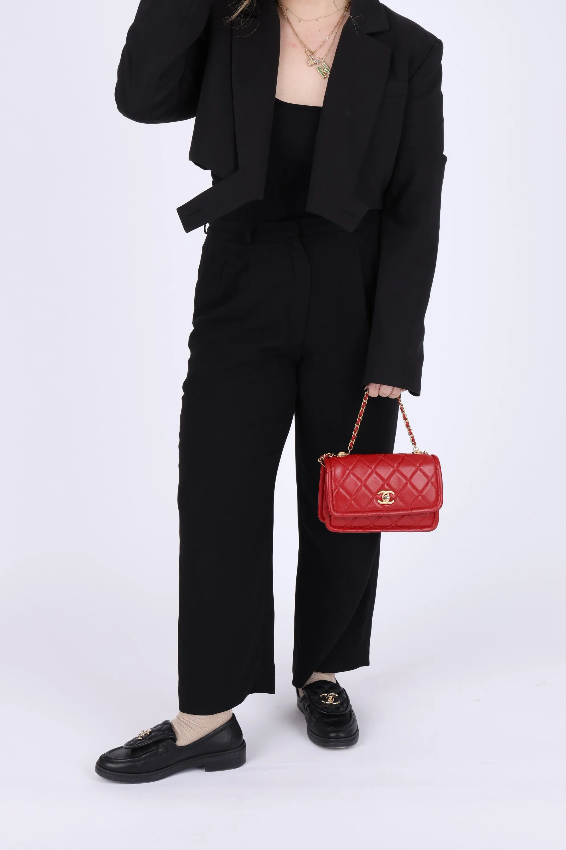 Chanel 2020 Calfskin Rectangular Flap Bag