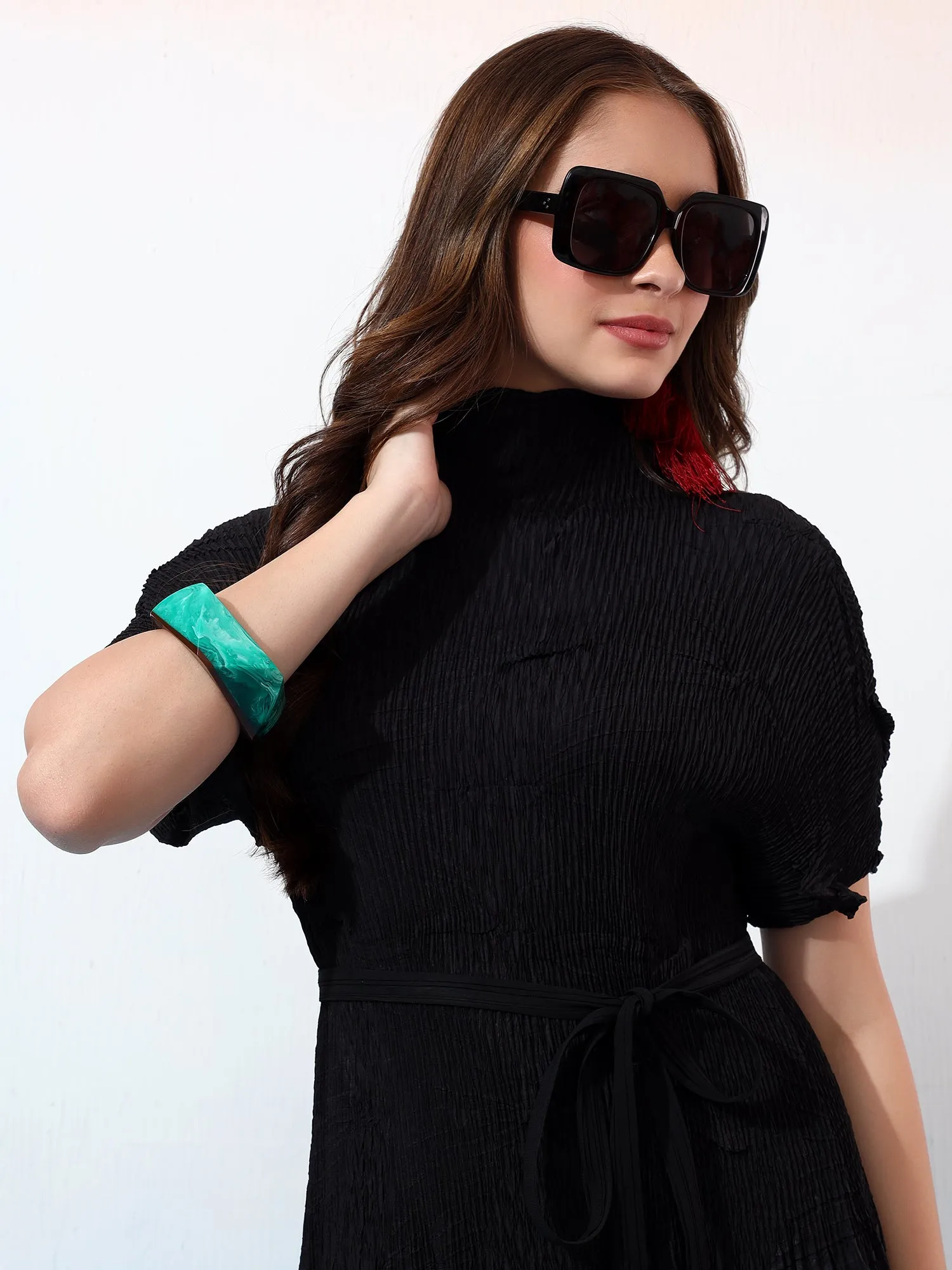 Ember Pleated Dress