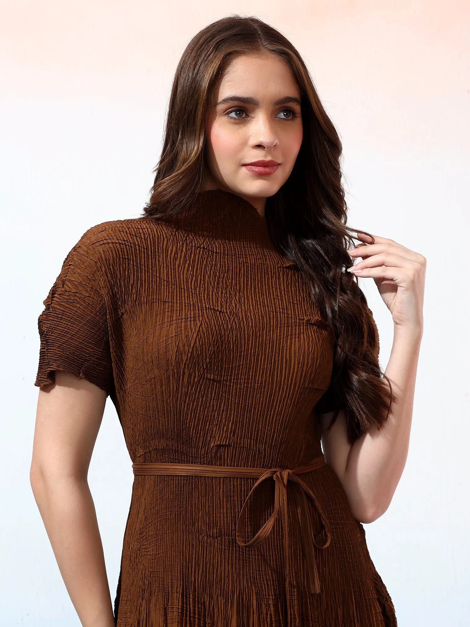 Ember Pleated Dress