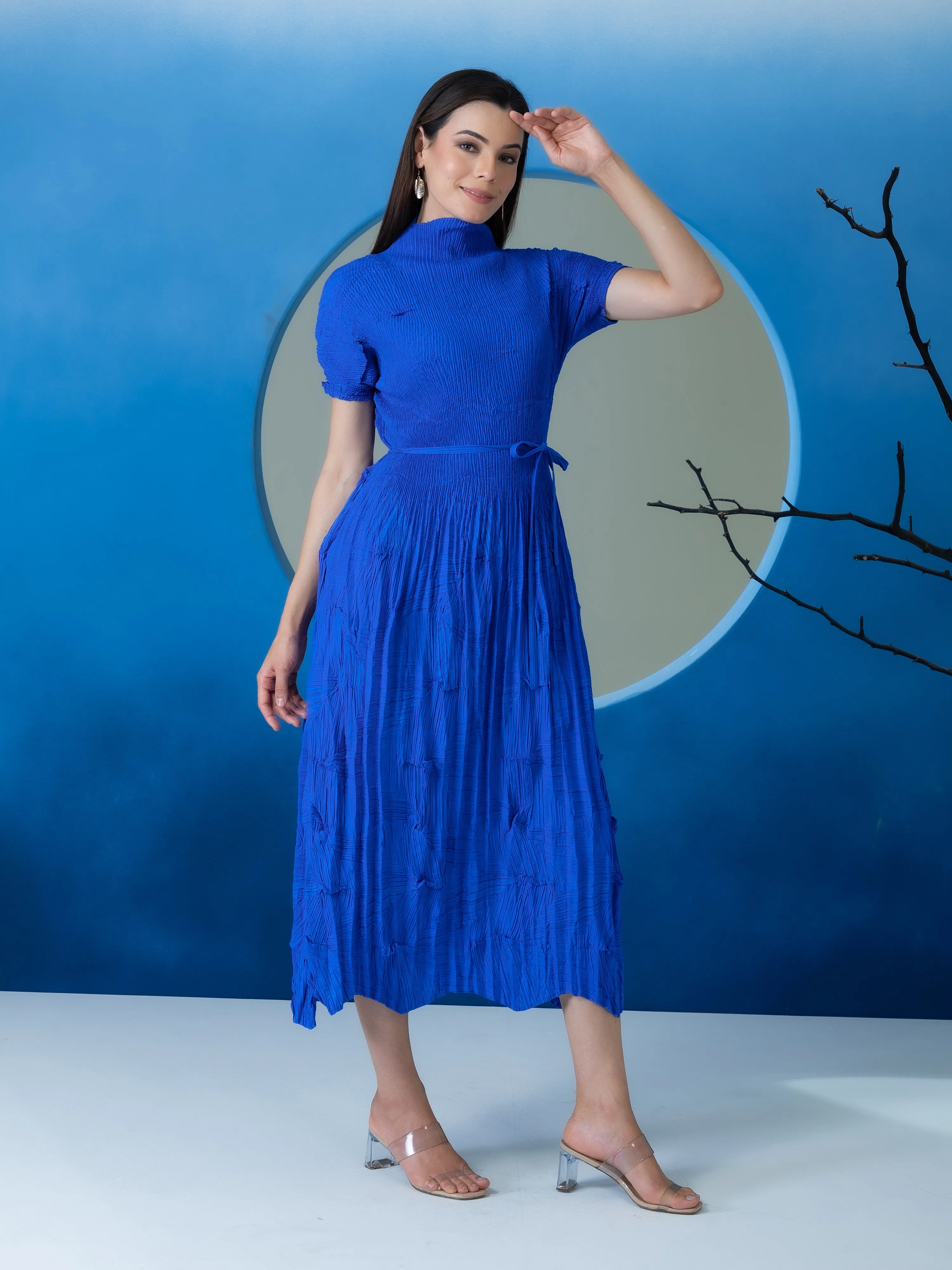 Ember Pleated Dress