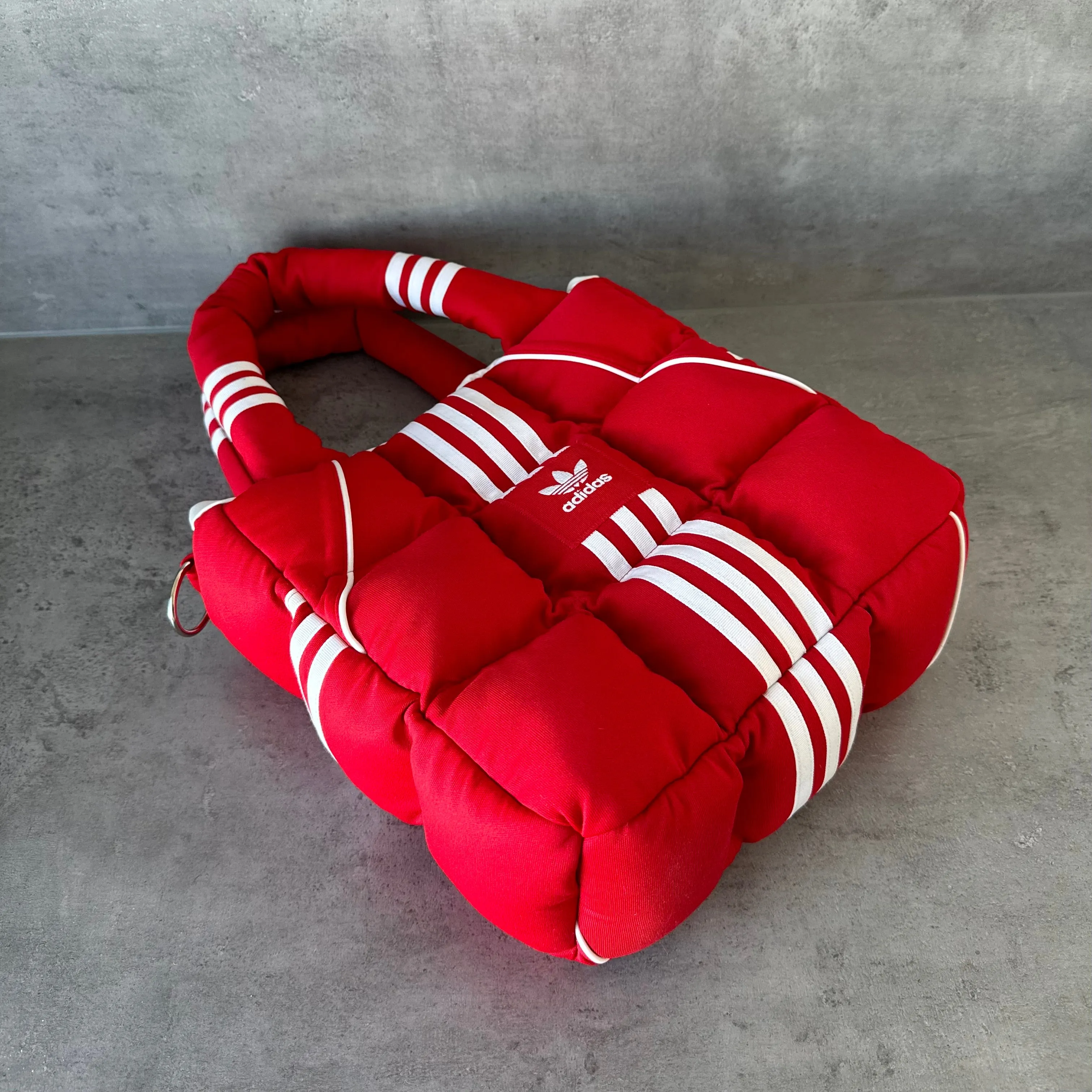 Everyday Red Puffer Bag