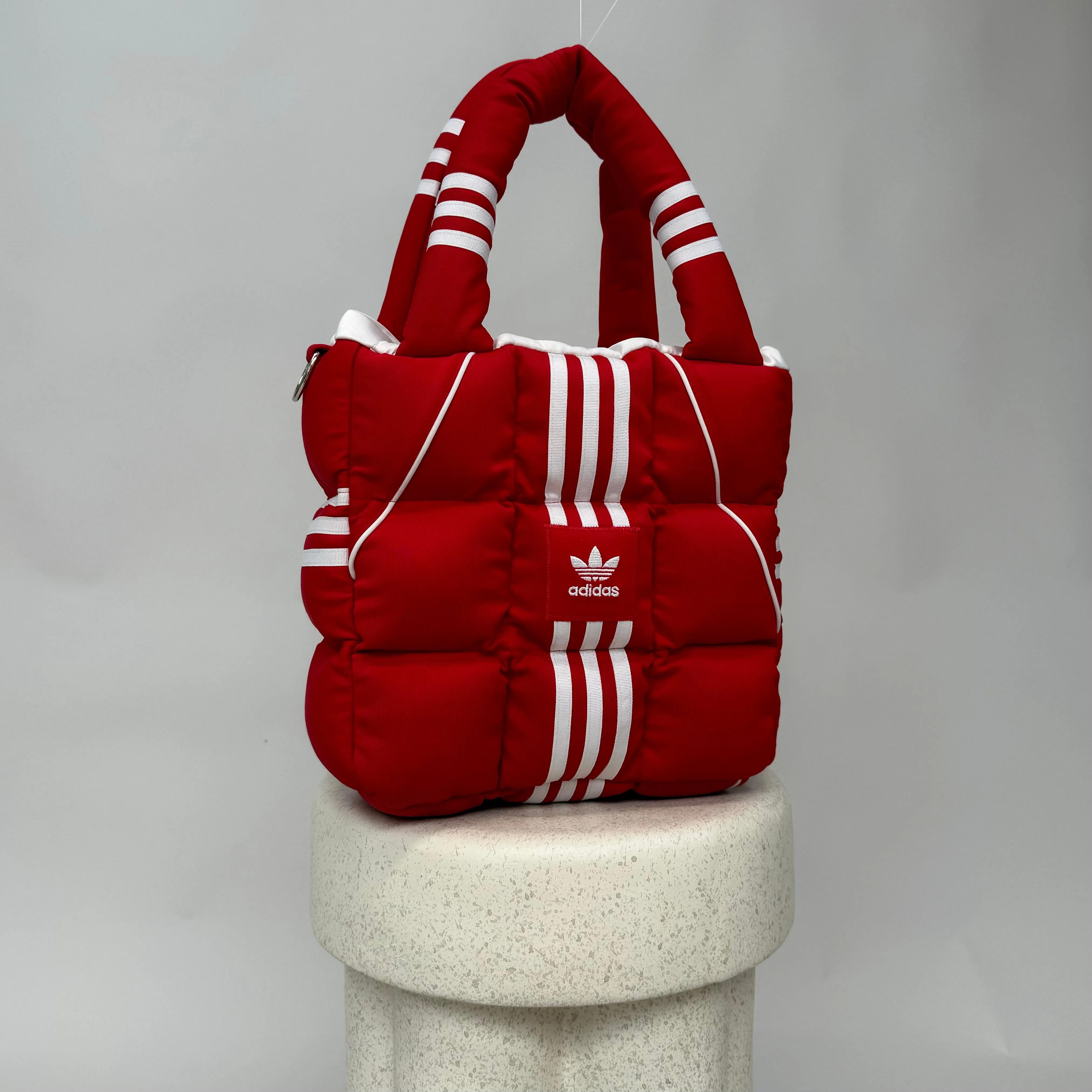 Everyday Red Puffer Bag