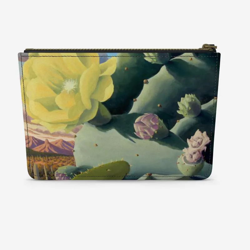 Las Tunas Vision Leather Clutch