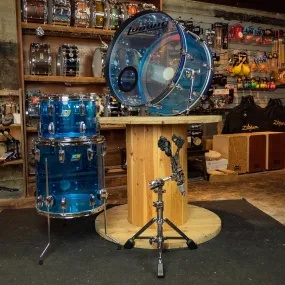 Ludwig Vistalite 3 Piece Kit - Blue - Used