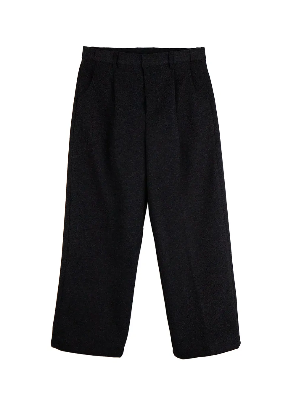 Men's Pintuck Wool Blend Slacks ID406