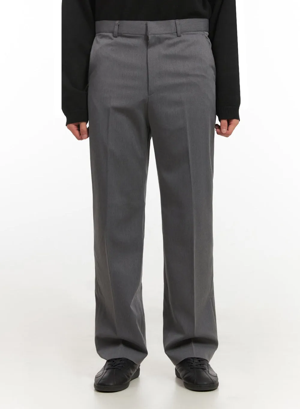 Men's Straight-Leg Slacks Pants IF517