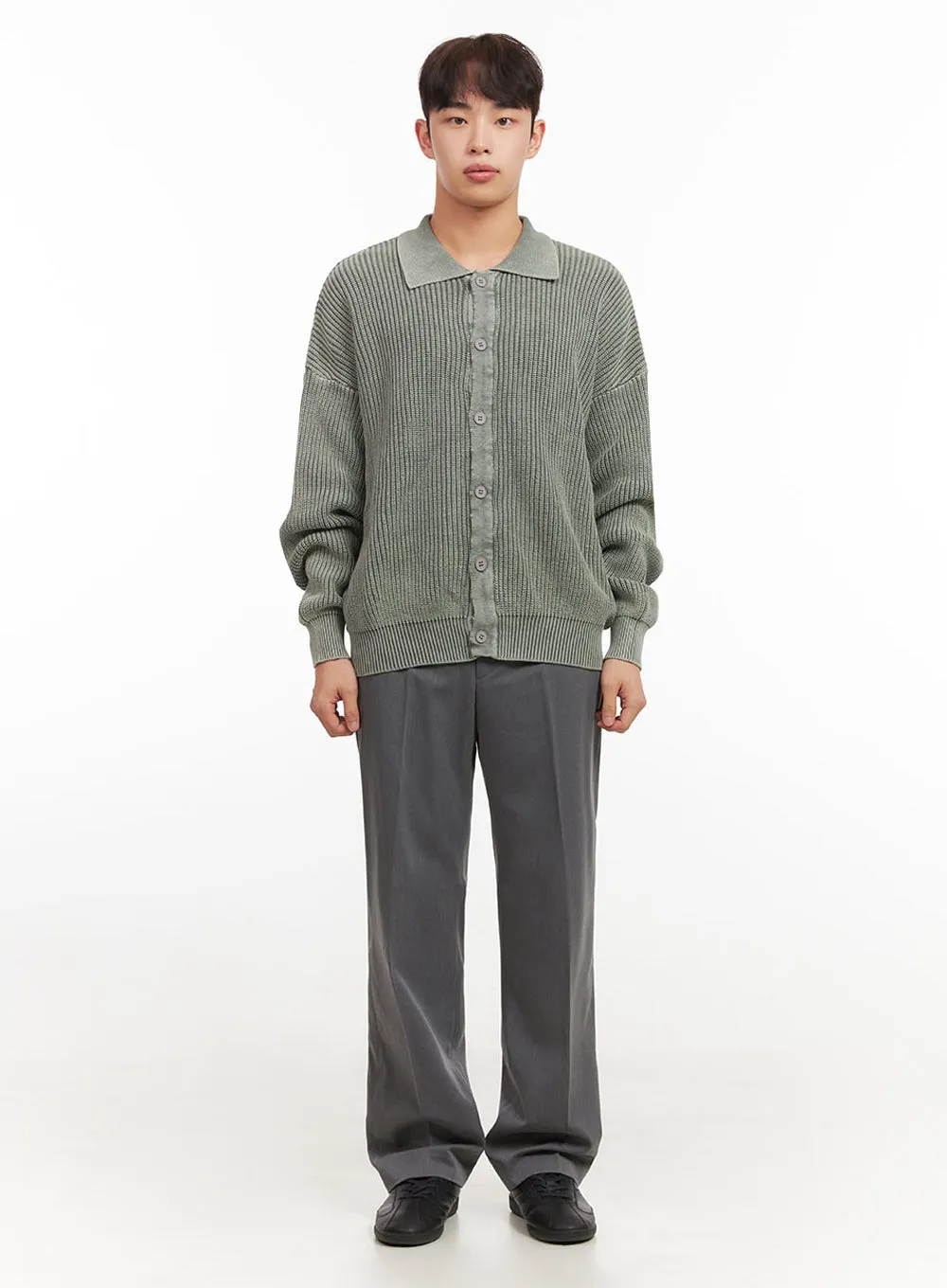 Men's Straight-Leg Slacks Pants IF517