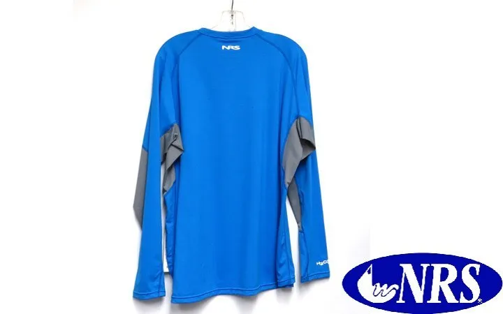NRS Men's H2Core Silkweight LS Shirt Blue