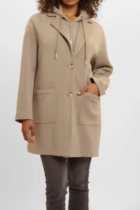 Pipa Detachable Hood Jacket