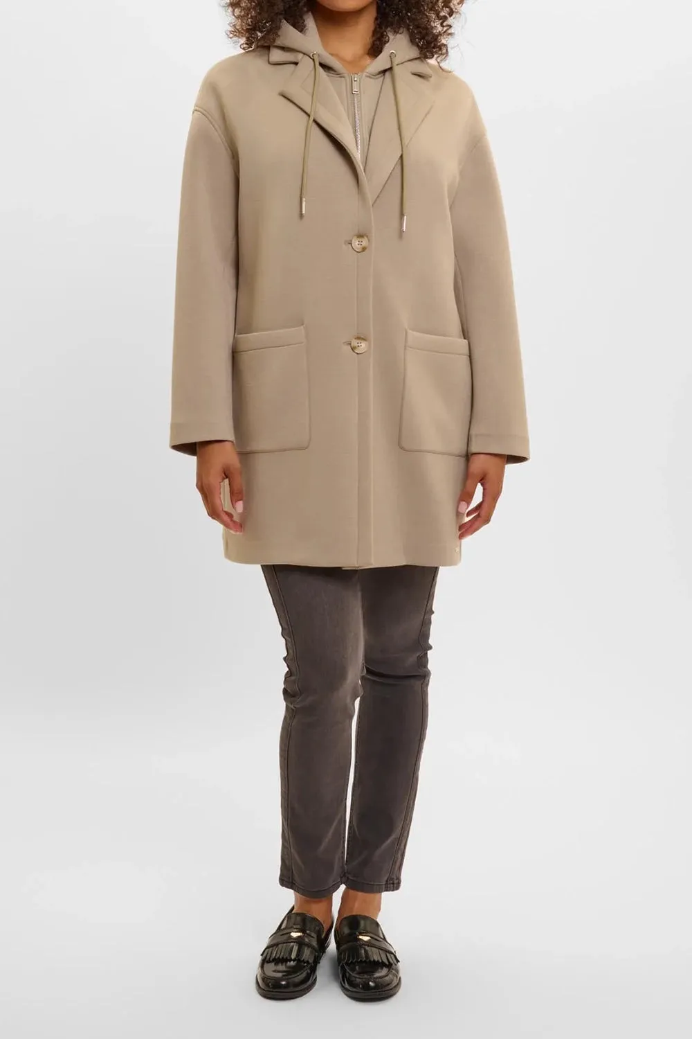 Pipa Detachable Hood Jacket