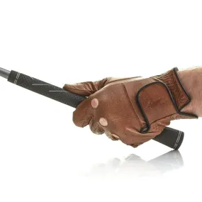 PRO Heritage - Brauner Golfhandschuh aus Leder