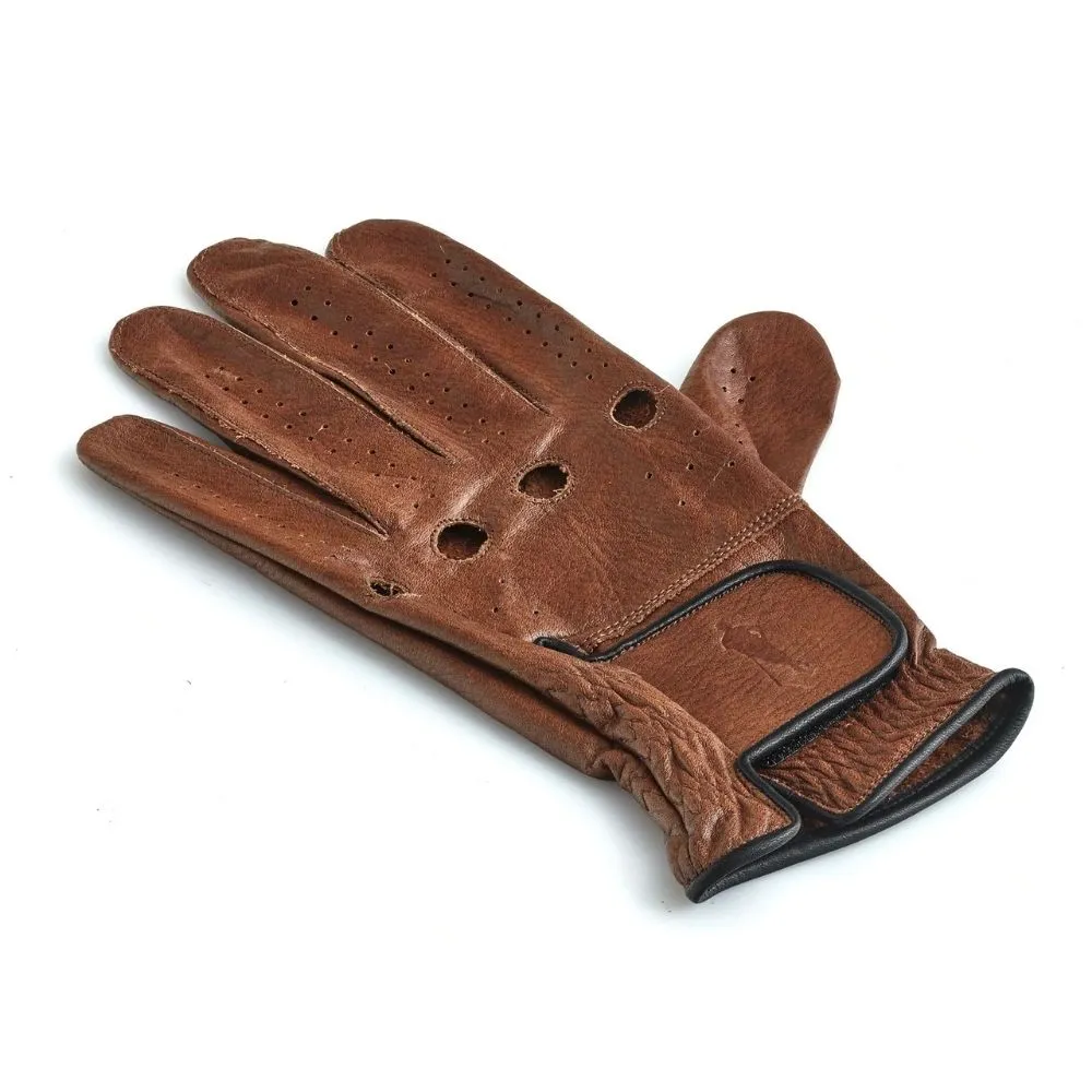 PRO Heritage - Brauner Golfhandschuh aus Leder