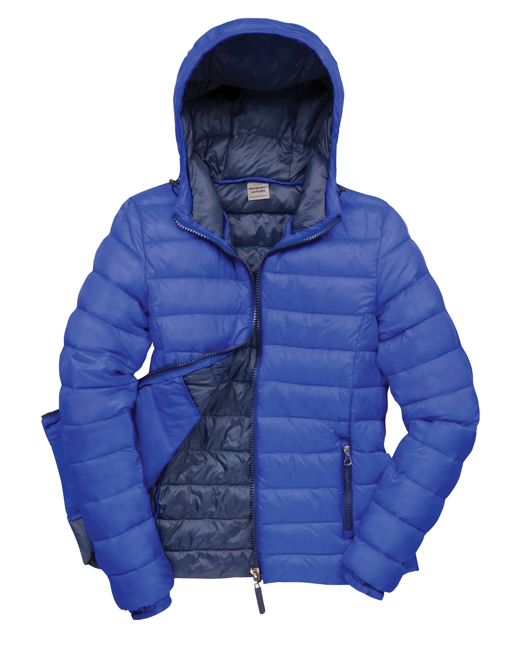 R194F Result Urban Ladies Snowbird Hooded Jkt