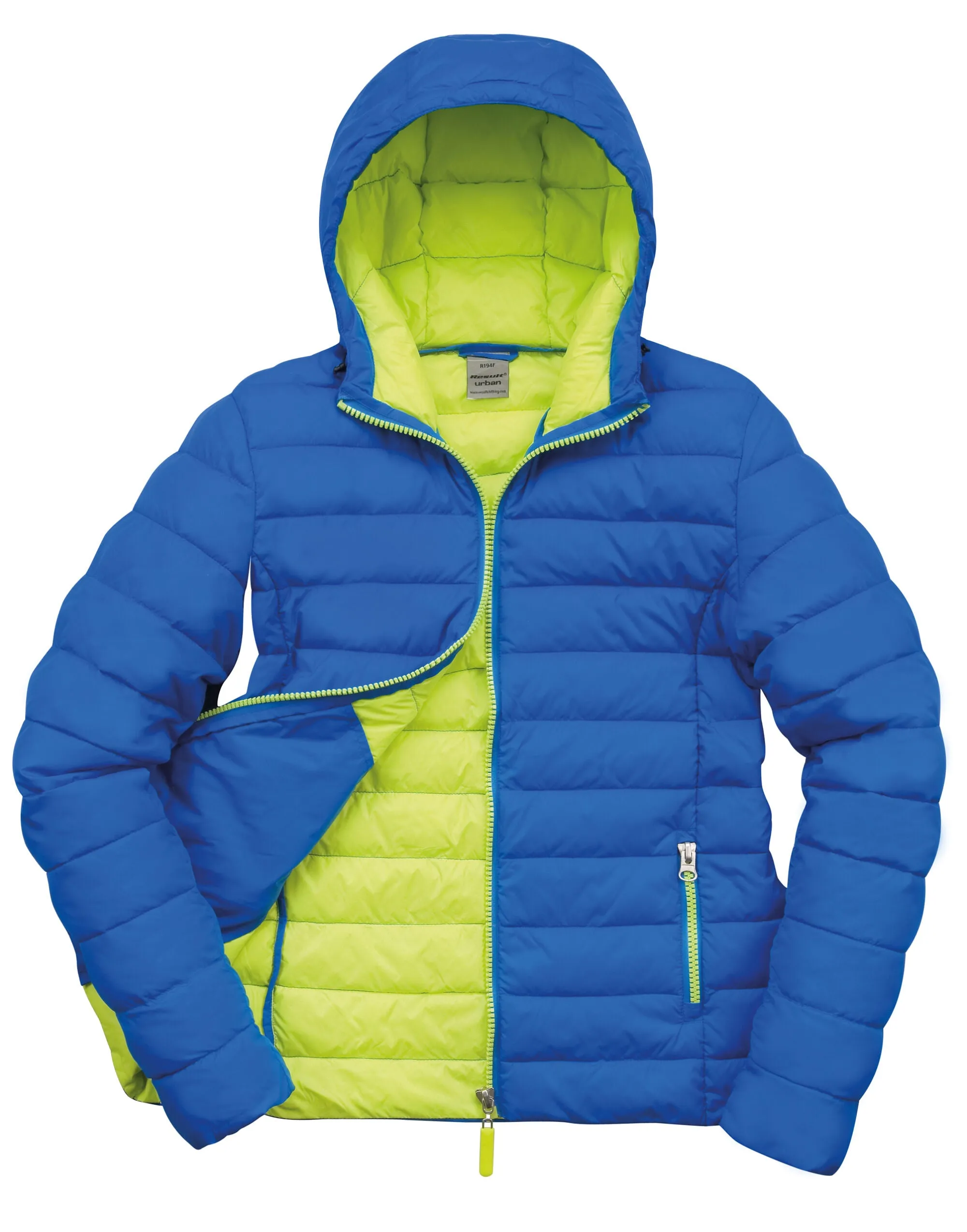 R194F Result Urban Ladies Snowbird Hooded Jkt