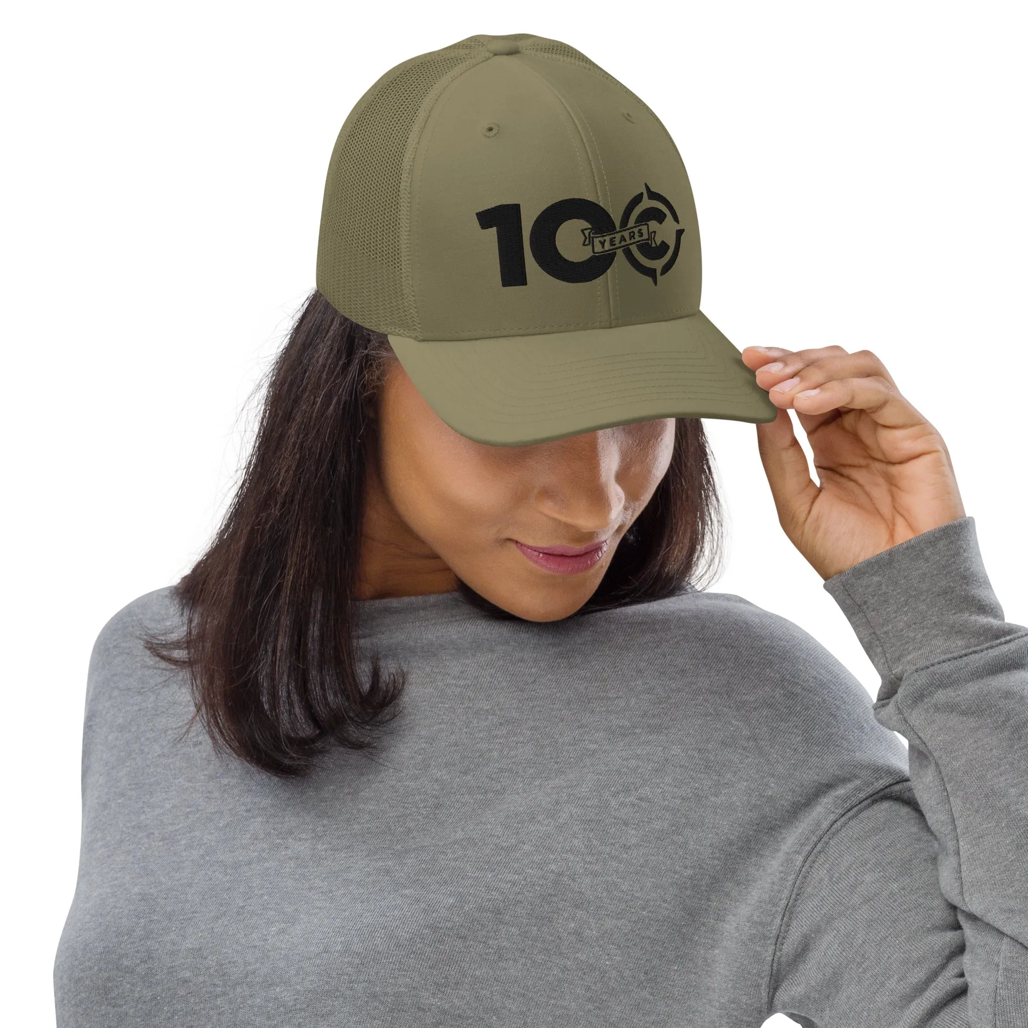 Trucker Cap | Embroidered | 100 | Black