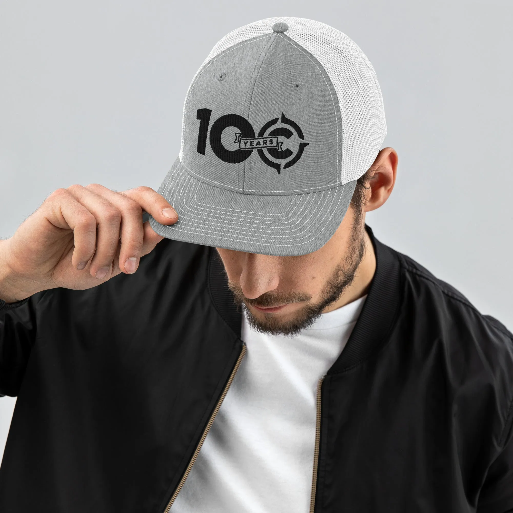 Trucker Cap | Embroidered | 100 | Black