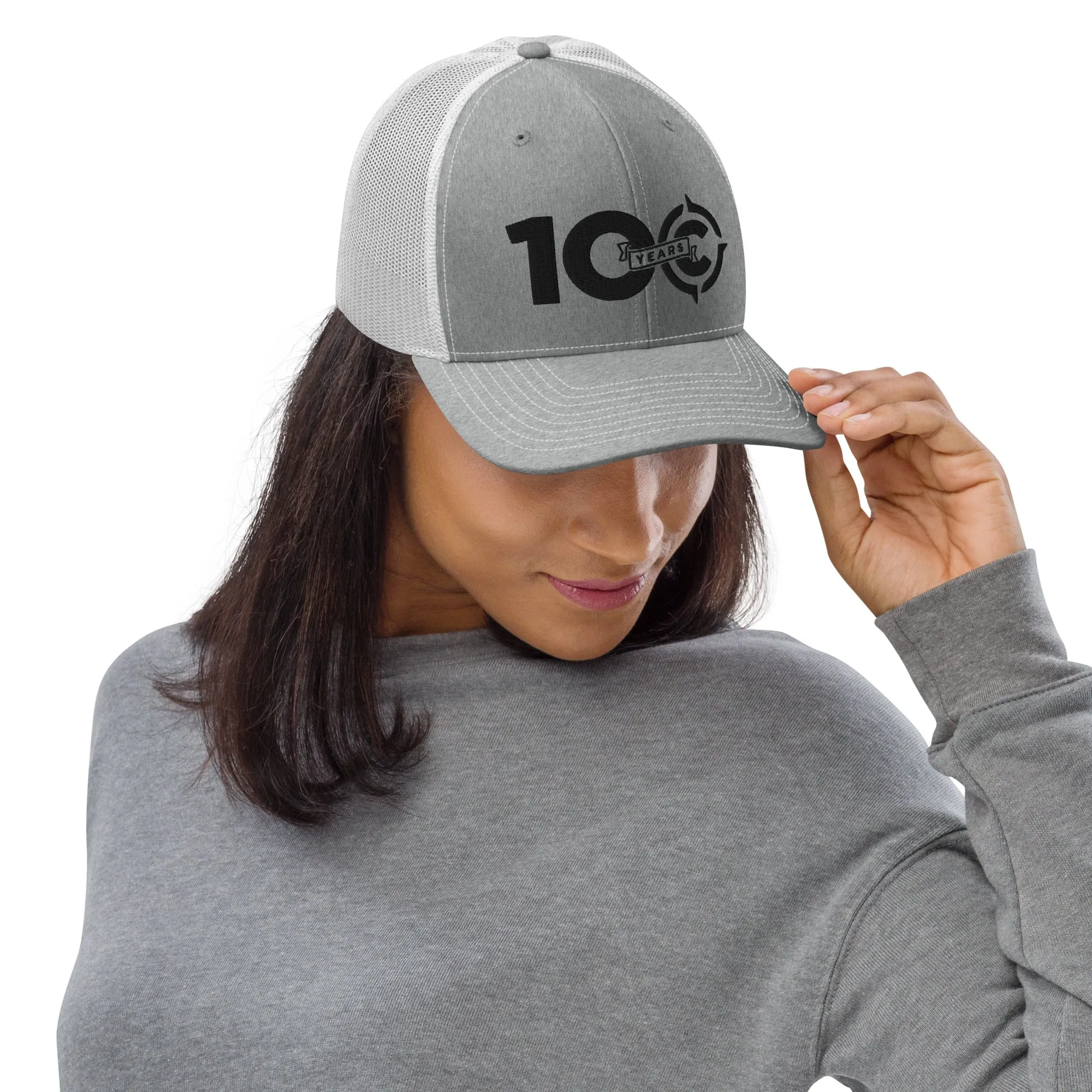 Trucker Cap | Embroidered | 100 | Black