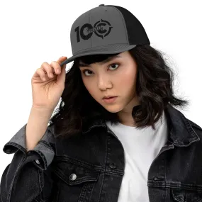 Trucker Cap | Embroidered | 100 | Black