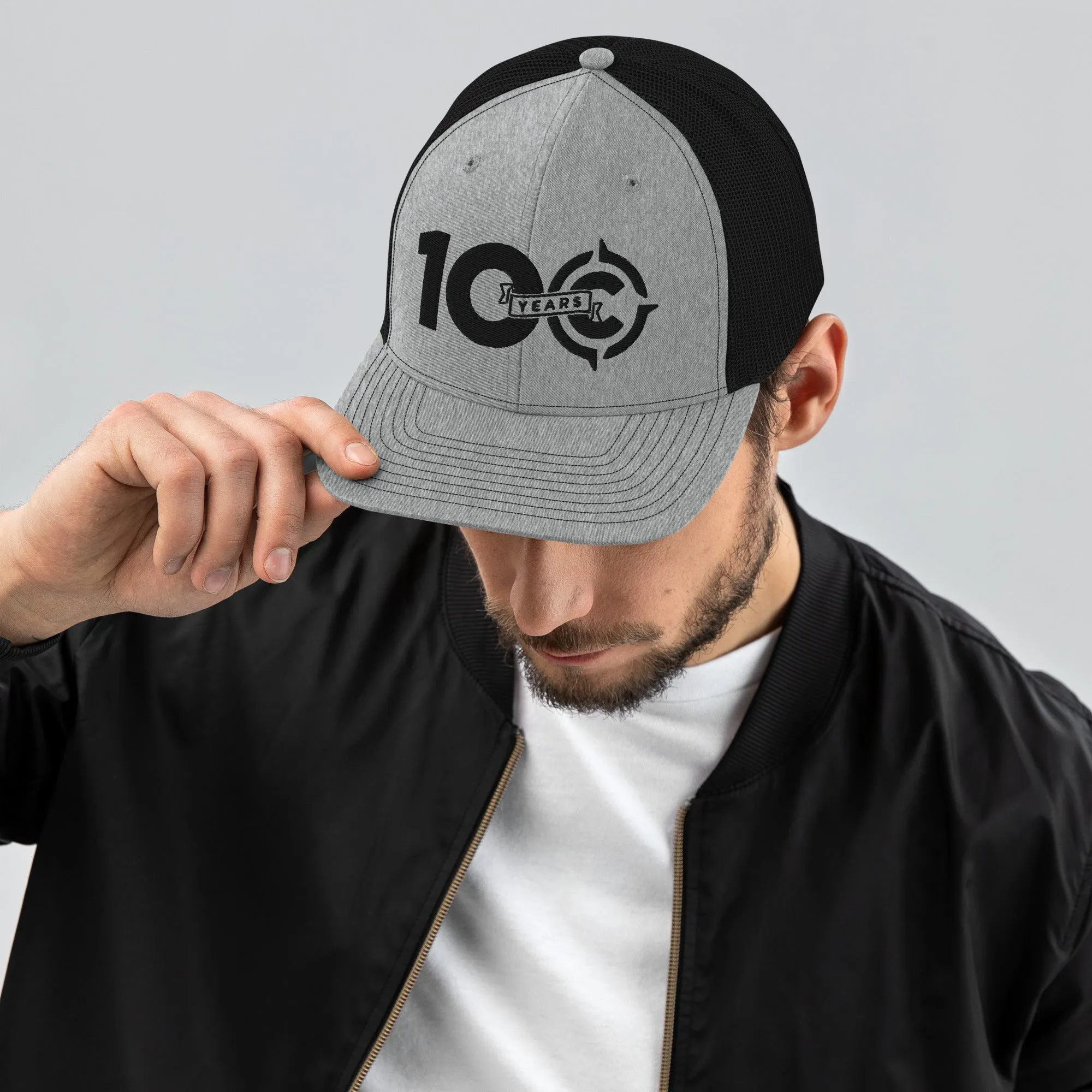 Trucker Cap | Embroidered | 100 | Black