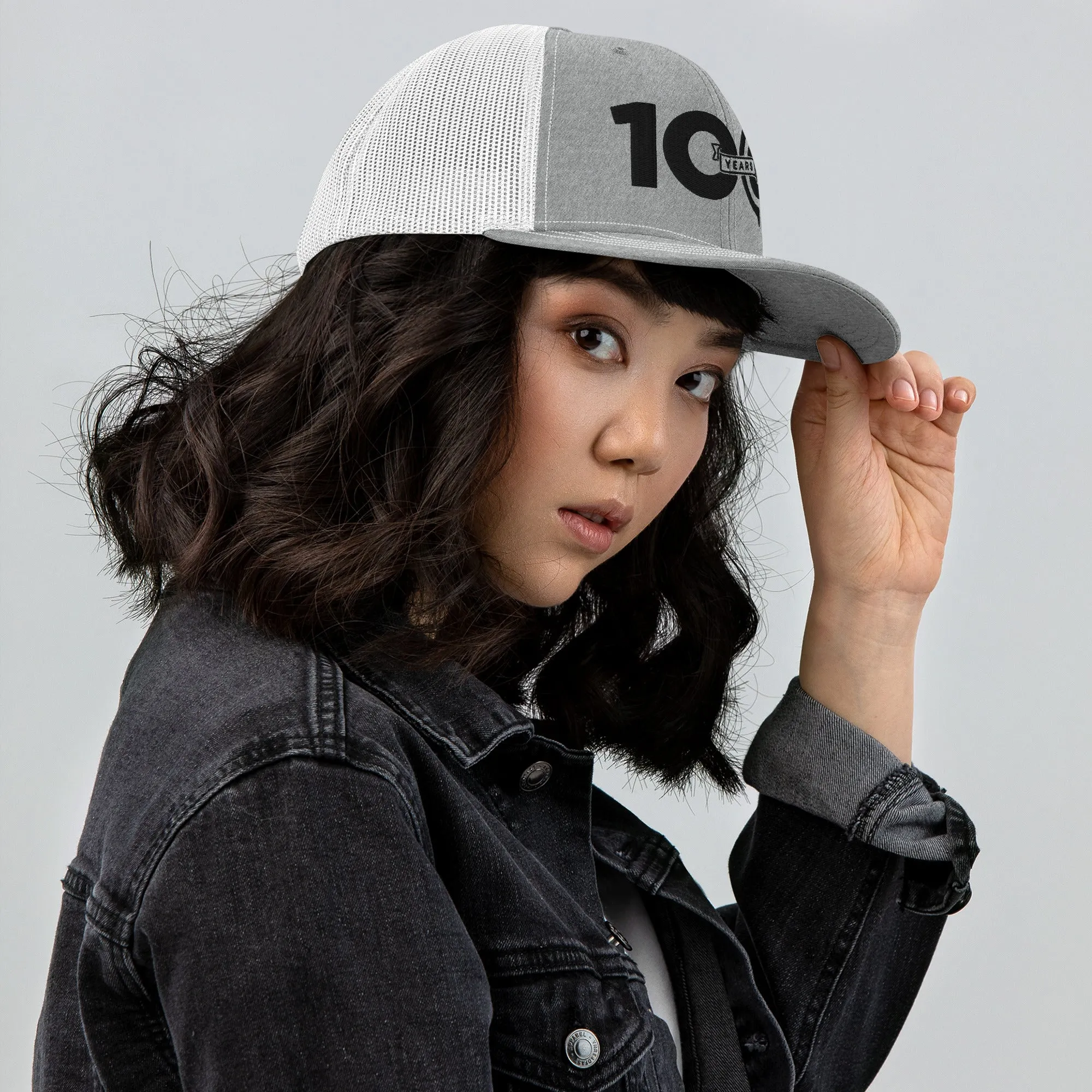 Trucker Cap | Embroidered | 100 | Black