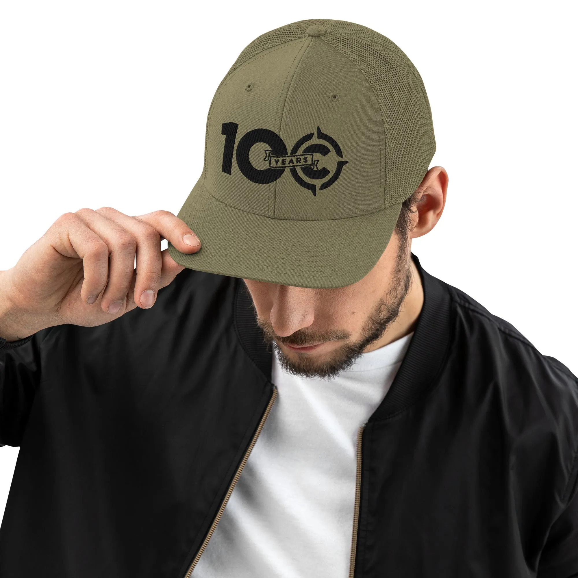 Trucker Cap | Embroidered | 100 | Black
