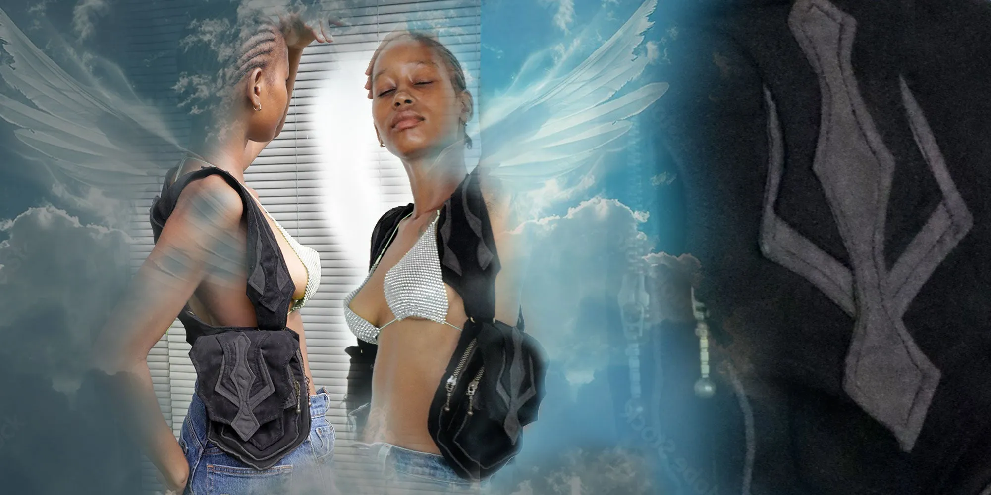 Zelia Shoulder Holster Vest Bag Pouch